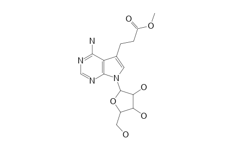 5-[(2-CARBOMETHOXY)-ETHYL]-TUBERCIDIN