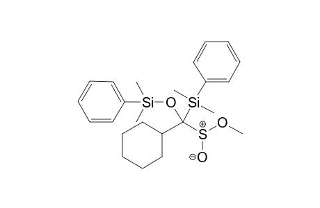 Methyl Cyclohexyl-[dimethyl(phenylsilyl]-[dimethyl(phenyl)silyloxy]-,methanesulfite