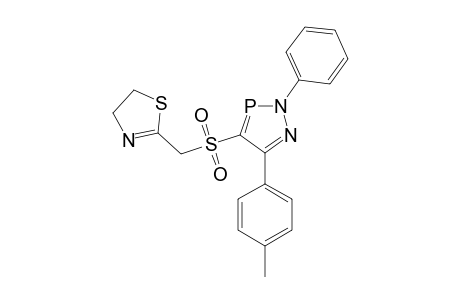 4-(4',5'-DIHYDROTHIAZOL-2'-YL-METHYLSULFONYL)-5-PARA-METHYLPHENYL-2-PHENYL-2H-1,2,3-DIAZOPHOSPHOLE