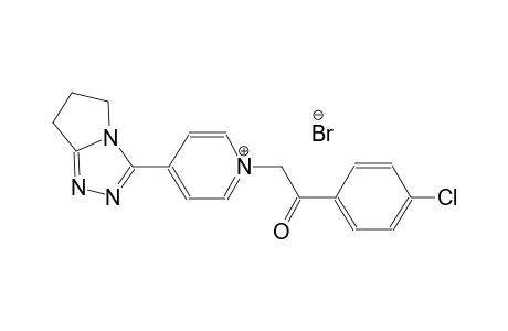 1-[2-(4-chlorophenyl)-2-oxoethyl]-4-(6,7-dihydro-5H-pyrrolo[2,1-c][1,2,4]triazol-3-yl)pyridinium bromide