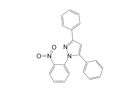 1-(2-nitrophenyl)-3,5-diphenyl-1H-pyrazole