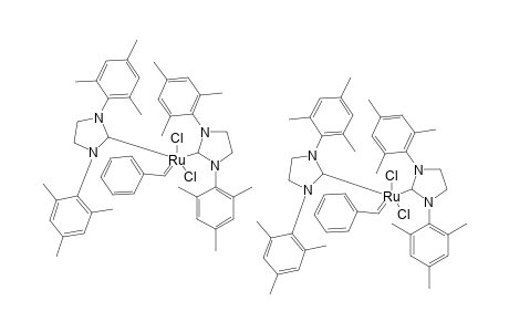 (1,3-DIMESITYL-IMIDAZOLIDINE-2-YLIDENE)2-(CL)2-RU=CH-PH