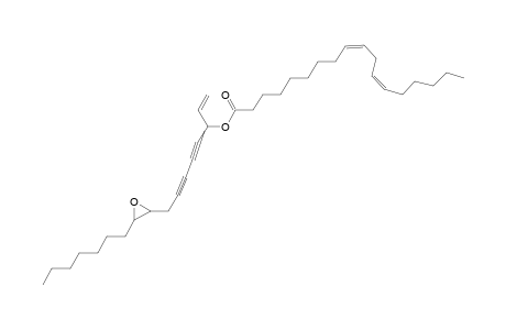 PANAXYDOL-LINOLEATE;9,10-EPOXY-1-HEPTADECENE-4,6-DIYN-3-OL-3-LINOLEATE