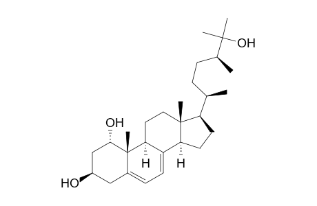 5,7-Ergostadiene-1.alpha.,3.beta.,25-triol