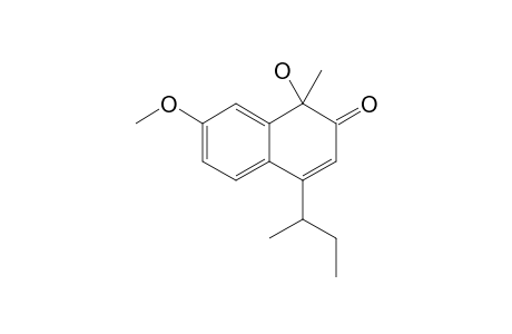 4-(2-BUTYL)-1-HYDROXY-7-METHOXY-1-METHYL-1H-NAPHTHALENE-2-ONE