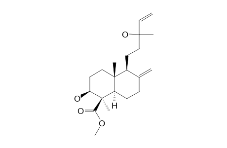 METHYL-3-BETA,13-DIHYDROXY-8(17),14-LABDADIEN-19-OATE