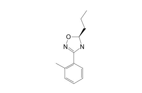 5-(N-PROPYL)-3-(ORTHO-TOLYL)-4,5-DIHYDRO-1,2,4-OXADIAZOLE