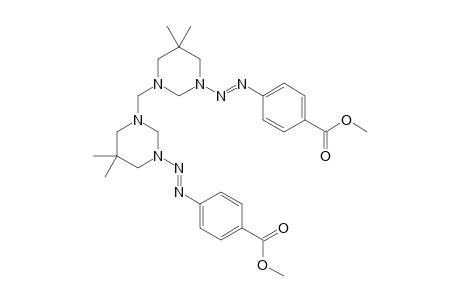 #7C;1-(5,5-DIMETHYL-3-[2-(PARA-METHOXYCARBONYLPHENYL)-1-DIAZENYL]-HEXAHYDRO-1-PYRIMIDINYL-METHYL)-5,5-DIMETHYL-3-[2-(PARA-METHOXYCARBONYLPHENYL)-1-DIAZE