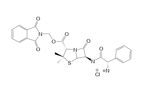 AMPICILLIN-PHTHALIMIDOMETHYLESTER-HYDROCHLORIDE