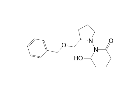 (6RS)-N-[(2S)-[(Benzyloxy)methyl]pyrrolidino]-6-hydroxy-2-piperidinone