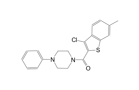 1-[(3-chloro-6-methyl-1-benzothien-2-yl)carbonyl]-4-phenylpiperazine