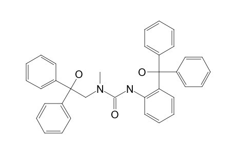 N'-[2-(DIPHENYLHYDROXYMETHYL)-PHENYL]-N-[(2,2-DIPHENYL-2-HYDROXY)-ETHYL]-N-METHYLUREA