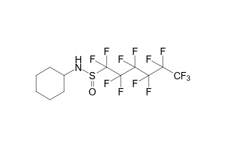 N-cyclohexyl-1,1,2,2,3,3,4,4,5,5,6,6,6-tridecafluoro-1-hexanesulfinamide