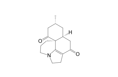 (1S,4R,6S)-4-methyl-12-azatetracyclo[7.6.1.0(1,6).0(12,16)]hexadec-9(16)-ene-2,8-dione