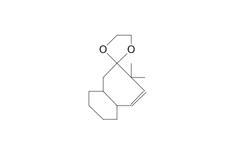 cis-4,4-Dimethyl-3,3-ethylenedioxy-bicyclo(5.4.0)undec-5-ene