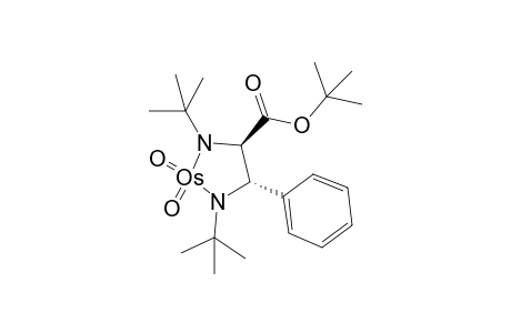 trans-1,3-Bis(tert-butyl)-2,2-dioxo-4-phenyl-5-(tert-butyloxycarbonyl)-2-osama(VI)imidazolidine