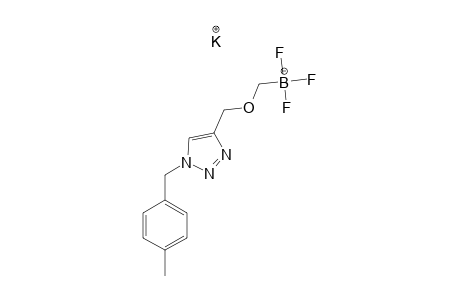 POTASSIUM-[1-(4-METHYLBENZYL)-1H-[1,2,3]-TRIAZOL-4-YL-METHOXY]-METHYLTRIFLUOROBORATE;MAJOR