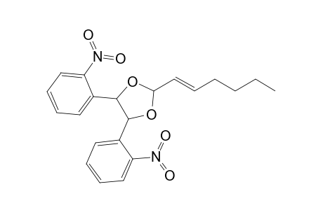 2-Hex-1-enyl-4,5-bis(2-nitrophenyl)[1,3]-dioxolane