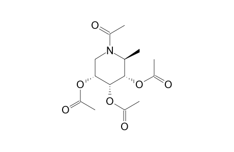 (2S,3S,4R,5R)-1-Acetyl-2-methyl-3,4,5-triacetoxypiperidine