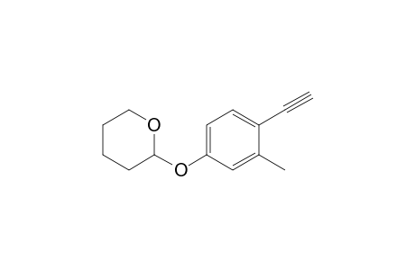 2-(4-Ethynyl-3-methylphenoxy)tetrahydro-2H-pyran