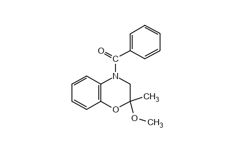 4-benzoyl-2,3-dihydro-2-methoxy-2-methyl-4H-1,4-benzoxazine