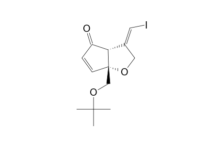 (1R,5R)-5-(TERT.-BUTOXYMETHYL)-8(Z)-(IODOMETHYLENE)-6-OXA-CIS-BICYCLO-[3.3.0]-OCT-3-EN-2-ONE