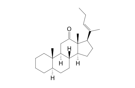 5.alpha.-Chol-20(22)-en-12-one