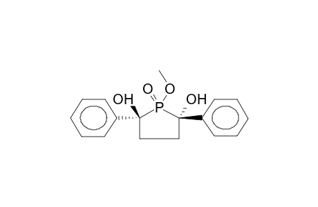 TRANS-2,5-DIPHENYL-2,5-DIHYDROXY-1-OXO-1-METHOXYPHOSPHOLANE