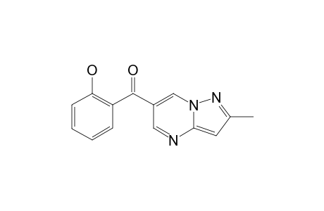 6-(2-HYDROXYBENZOYL)-2-METHYLPYRAZOLO-[1,5-A]-PYRIMIDINE