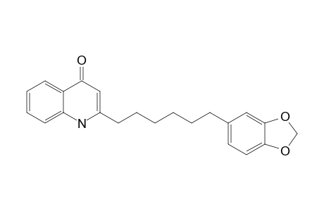 2-[6'-(2H-BENZO-[D]-1'',3''-DIOXOLEN-5''-YL)-HEXYL]-HYDROQUINOLIN-4-ONE