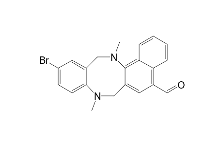 11-Bromo-N,N'-dimethyl-7,8,13,14-tetrahydrobenzo[b]naphtho[1,2-f][1,5]diazocine-5-carboxaldehyde