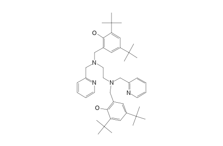 H2L;N,N',N,N'-BIS-[(2-HYDROXY-3,5-DI-TERT.-BUTYL-BENZYL)-(2-PYRIDYLMETHYL)]-ETHYLENEDIAMINE