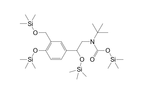 Albuterol, N-(TMS-oxycarbonyl), O,O',O''-tris-TMS