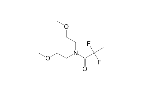 N,N-DI-(2-METHOXYETHYL)-ALPHA-METHYL-ALPHA,ALPHA-DIFLUOROAMIDE