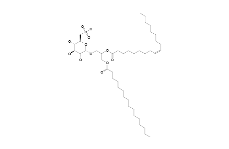 1-O-PALMITOYL-2-O-OLEOYL-3-O-(6'''-SULFO-ALPHA-D-QUINOVOPYRANOSYL)-GLYCEROL