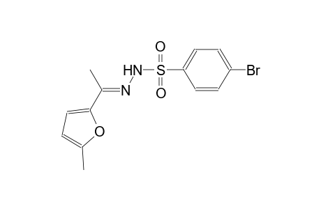 4-bromo-N'-[(E)-1-(5-methyl-2-furyl)ethylidene]benzenesulfonohydrazide