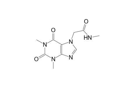 1,3-dimethyl-2,6-dioxo-N-methyl-1,2,3,6-tetrahydropurine-7-acetamide