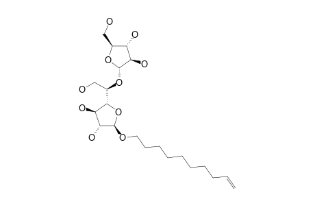 9-DECENYL-ALPHA-D-ARABINOFURANOSYL-(1->5)-BETA-D-GALACTOFURANOSIDE