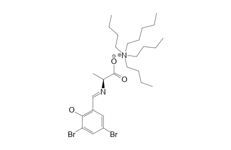 N-(L-ALANINE)-3,5-DIBROMO-SALICYLALDEHYDE-TETRABUTYLAMMONIUM-SALT