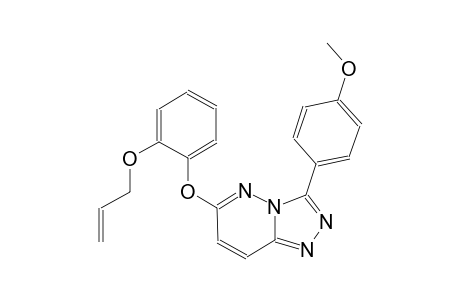 [1,2,4]triazolo[4,3-b]pyridazine, 3-(4-methoxyphenyl)-6-[2-(2-propenyloxy)phenoxy]-