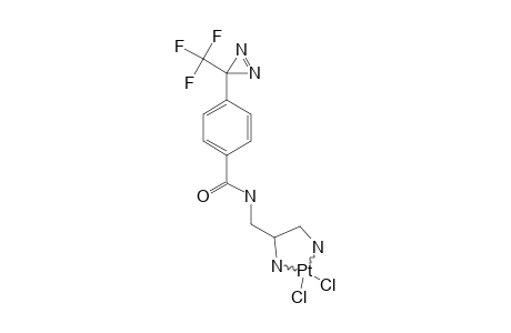 (N(1)-[4-[3-(TRIFLUOROMETHYL)-3H-DIAZIRIN-3-YL]-BENZOYL]-PROPANE-1,2,3-TRIAMINE)-DICHLOROPLATINUM-(II)