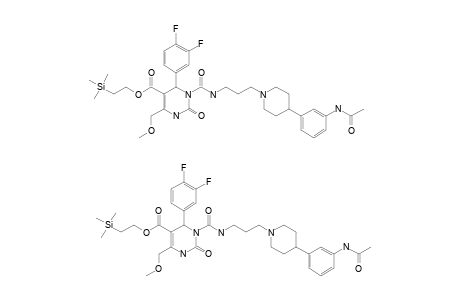 #30;2-(TRIMETHYLSILYL)-ETHYL-3-[[3-[4-(3-ACETAMIDOPHENYL)-PIPERIDIN-1-YL]-PROPYL]-CARBAMOYL]-4-(3,4-DIFLUOROPHENYL)-6-(METHOXYMETHYL)-2-OXO-1,2,3,4-TETRAHYDRO-