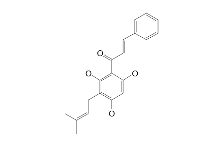 2',4',6'-TRIHYDROXY-3'-PRENYLCHALCONE