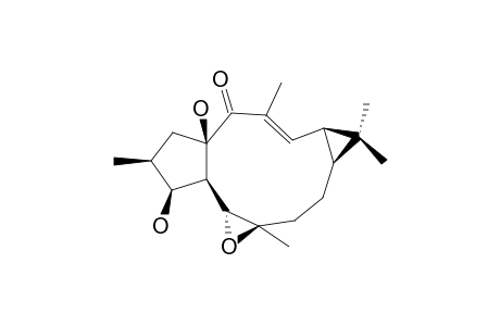 (-)-(12-E,2-S,3-S,4-R,5-R,6-R,9-S,11-S,15-R)-5,6-EPOXYLATHYR-12-ENE-3,15-DIOL-14-ONE