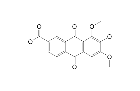 7-CARBOXY-ANTHRAGALLOL-1,3-DIMETHYLETHER