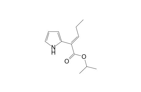 (E)-isopropyl 2-(1H-pyrrol-2-yl)pent-2-enoate