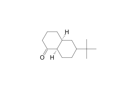 cis-6-t-Butyl-1-decalone