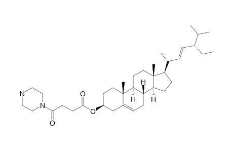 (3-BETA,22E)-STIGMASTA-5,22-DIEN-3-YL-4-(PIPERAZIN-1-YL)-4-OXO-BUTANOATE