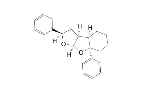 (2.alpha.,3a.alpha.,5.alpha.,6a.alpha.)-2,5-Diphenyl-2,3,3a,4,5,6a-hexahydro-(3a,6a)-butanofuro[2,3-b]furan