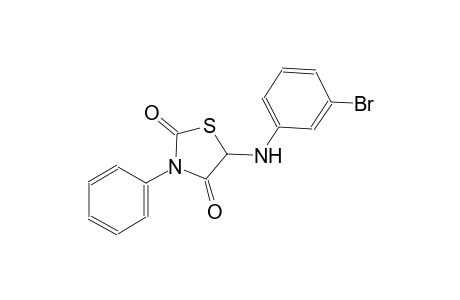 5-(3-bromoanilino)-3-phenyl-1,3-thiazolidine-2,4-dione